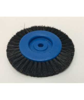 Brosse pour résine Toff 2 rangs 80 (x12) Brosse noir 2 rangs 80 (x12)