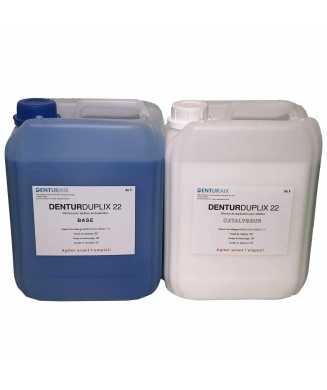 DenturDUPLIX Shore 22 basique (5Kg+5Kg) Silicone de duplication Shore (5Kg+5Kg)