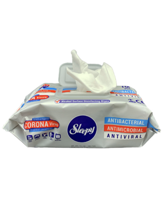 Lingettes nettoyantes désinfectantes EN 14476  (x100) Lingettes nettoyantes désinfectantes EN 14476  (x100)